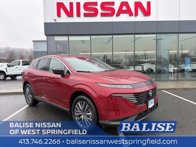 2026 Nissan Murano SL in Scarlet Ember Tintcoat — front three-quarter view